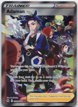 Adaman GG57/GG70 Ultra Rare Crown Zenith Galarian Gallery Pokemon Near Mint - Image 1