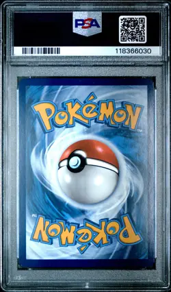 2025 Pokemon Prismatic Evolutions #025 Glaceon Poke Ball Reverse Holo PSA 8 - Image 2