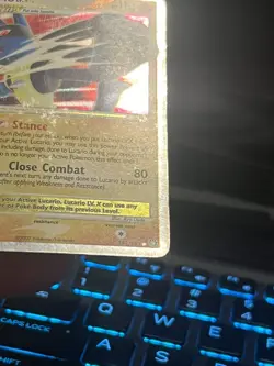 Lucario Lv.X - 122/123 - Ultra Rare Mysterious Treasures Pokemon HP - Image 5
