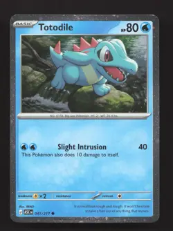 Totodile 041/217 Cosmos Holo Common ME: Ascended Heroes Pokemon Near Mint - Image 1