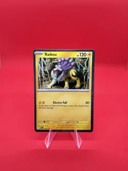 Pokemon TCG Raikou - (Cosmo Holo) Promo ME01: Mega Evolution 048/132 NM - Image 1