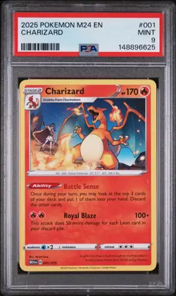 Charizard 001 M24 En-mcdonald's Collection Pokemon PSA 9 - Image 1