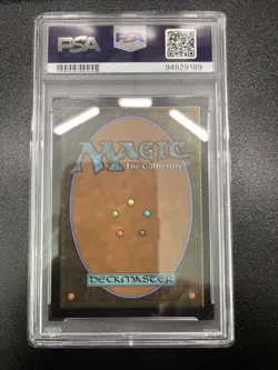 2023 MTG Lier Disciple of The Drowned Store Championship Foil Promo PSA 8 - Image 2