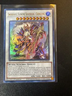 Yu-Gi-Oh! Swordsoul Supreme Sovereign - Chengying - UR Near Mint - MAMA-EN039 - Image 1