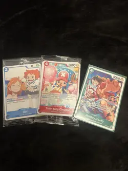 *free Shipping* one piece Binder Bundle!! Deck Box, Sleeves & Red Bull Promo! - Image 5