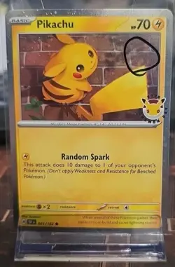 Pikachu (Pokemon Day 2026) 051/162 Miscellaneous Cards & Products Holo SWIRL - Image 1