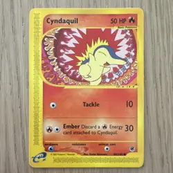Pokemon Cyndaquil 50 HP Common Expedition Base Set 105/165 Basic English Card 2… - Image 1
