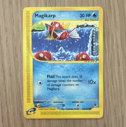 Pokemon Magikarp 30 HP Common Expedition Base Set 118/165 Basic English Card 20… - Image 1