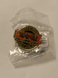 1996 Shonen Jump's YuGiOh Trading Card Game Promo Hat Pin New Pin - Image 1