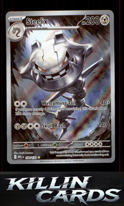 Steelix - 150/132 150/132 Pokemon Illustration Rare ME01: Mega Evolution Card NM - Image 1