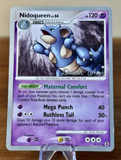 Nidoqueen - 30/111 - 2009 World Championship Promo Pokemon Card David Cohen - Image 1