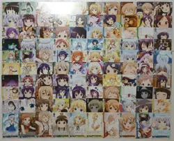 Lot of 100 Japanese Weiss Weiβ Schwarz Is the Order a RabbitU Card Set - Image 1