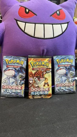 Pokemon "Double Crisis" 7-Card Sealed Booster Pack Aqua Kyogre Magma Groudon NEW - Image 1