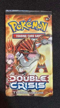 Pokemon "Double Crisis" 7-Card Sealed Booster Pack Aqua Kyogre Magma Groudon NEW - Image 3