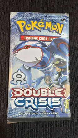Pokemon "Double Crisis" 7-Card Sealed Booster Pack Aqua Kyogre Magma Groudon NEW - Image 5