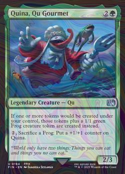 Foil Quina, Qu Gourmet - Final Fantasy - 194 | MTG Card - Image 1
