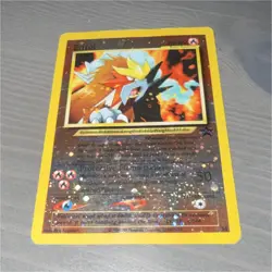 Pokemon Entei Wotc Promo 34/53 Reverse Holo Promo 80 HP Basic 2001 TCG Card - Image 1