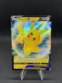 Pikachu V SWSH198 SWSH: Sword & Shield Promo Cards Holo - Image 1