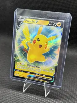 Pikachu V SWSH198 SWSH: Sword & Shield Promo Cards Holo - Image 3