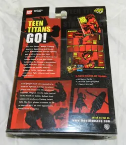 New in sealed box - Teen Titans Collectible card Game 2 Player Starter Set - Image 4