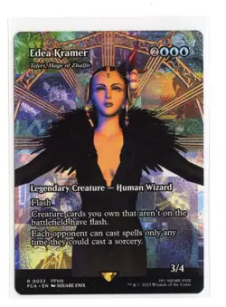 Edea Kramer (Showcase) R 0032 Regular Error Final Fantasy MTG NM - Image 1