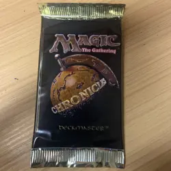 MAGIC THE GATHERING CHRONICLES 1995 BOOSTER PACK SEALED NEW MINT- MISPRINT PACK! 742818065511 - Image 1