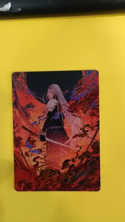 MTG Nibelheim Aflame -Art Series 35/53 Gold-Stamped Magic the Gathering - Image 1