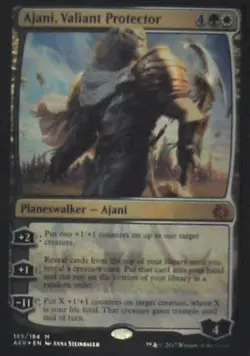 Ajani, Valiant Protector - Aether Revolt: #185, MTG - Foil Nm R246 - Image 1