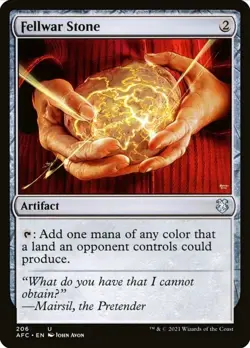 X 1 Fellwar Stone NM Forgotten Realms MTG Magic The Gathering - Image 1