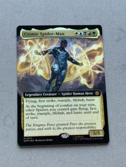 Cosmic Spider-Man (Extended Art) #271 (Foil) Spider-Man SPM Magic MTG - NM - Image 3