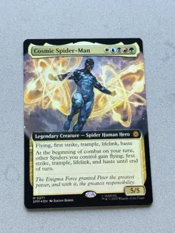Cosmic Spider-Man (Extended Art) #271 (Foil) Spider-Man SPM Magic MTG - NM - Image 4