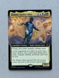Cosmic Spider-Man (Extended Art) #271 (Foil) Spider-Man SPM Magic MTG - NM - Image 5