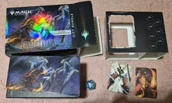 Empty MTG Final Fantasy Gift Bundle - Magic Box & Dice Only - Storage - Image 1