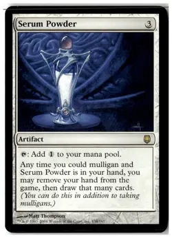 MTG Serum Powder - Darksteel Moderately Played English - Image 1