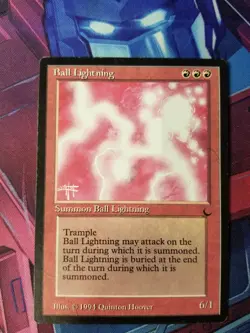 Ball Lightning ( The Dark) NM vintage MTG - Image 1