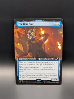 MTG - The Blue Spirit - EXTENDED ART - Legendary Creature - TLE #178 - Rare - Image 1