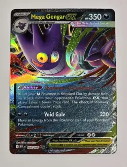 Mega Gengar EX 056/094 Phantasmal Flames Pokemon TCG NM/M - Image 1