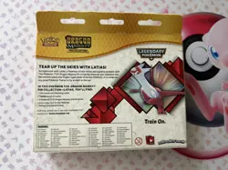Pokemon TCG Sun & Moon Dragon Majesty Latias Pin Collection Box Factory Sealed - Image 2