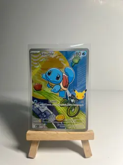 Pokemon TCG Pokemon Squirtle Squirtle Holo NM 039 PROMO - Image 1