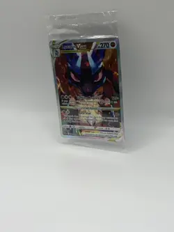 Pokemon TCG Lucario VSTAR SWSH291 Full Art Black Star Promo Crown Zenith SEALED - Image 2