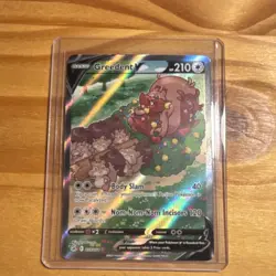 Pokemon Greedent V Ultra Rare Full Art Holo Fusion Strike 257/264 (see desc) - Image 1