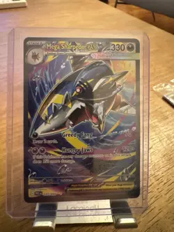 Mega Sharpedo EX 127/094 (SIR) Phantasmal Flames Pokemon TCG - Image 1