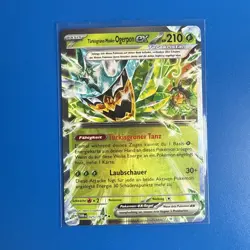 Turkisgrune Maske Ogerpon EX 025/167 Maskerade im Zwielicht Deutsch NM Pokemon - Image 1