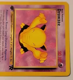 Pokemon TCG Drowzee Common 1st Edition Team Rocket 54/82 - Image 2