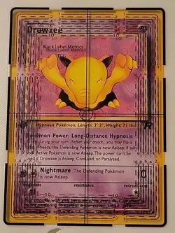 Pokemon TCG Drowzee Common 1st Edition Team Rocket 54/82 - Image 5