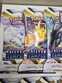 Pokemon Silver Tempest Sleeved Booster Packs 10 Total - Image 2