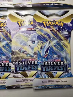 Pokemon Silver Tempest Sleeved Booster Packs 10 Total - Image 4