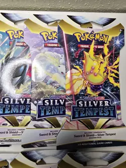 Pokemon Silver Tempest Sleeved Booster Packs 10 Total - Image 5