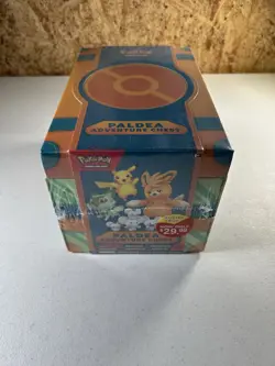 Pokemon TCG: Paldea Adventure Chest Promo Pikachu Booster New Factory Sealed - Image 1
