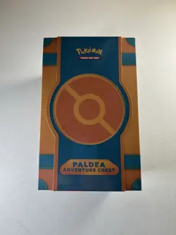 Pokemon TCG: Paldea Adventure Chest Promo Pikachu Booster New Factory Sealed - Image 2